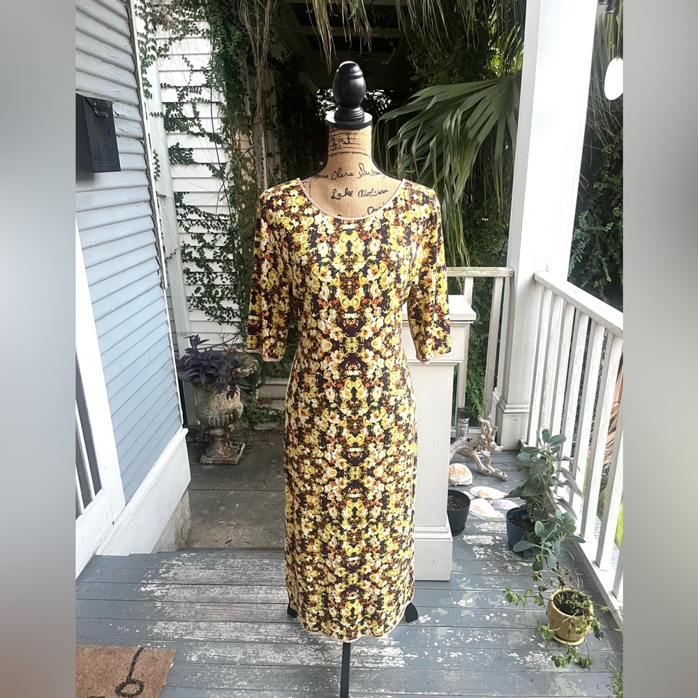 La Vi By Sam & Lavi x Anthropologie Libby Cottagecore Midi Dress